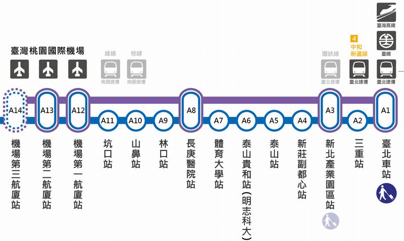 間もなく桃園メトロ（桃園MRT）空港線が開業！ でも台北駅のこの位置は・・・