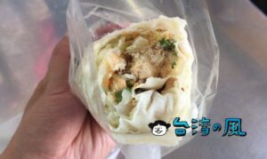 【金得春捲】いつも行列が絶えない、台南永楽市場エリアの人気の春巻き