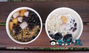 【民生路無名豆花】なんとトッピング入れ放題！ 常に大行列の豆花屋台