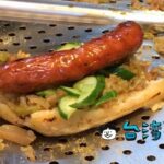 【官芝霖大腸包小腸】逢甲夜市の行列必至の台湾式ライスホットドッグ