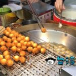 【廟東菱角酥】豐原廟東夜市の必食B級グルメ「菱角酥」を食べてみました
