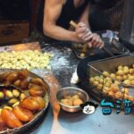 【逢甲地瓜球】常に行列の人気屋台! 逢甲夜市で必食のサツマイモボール