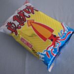 甘辛い味がクセになる台湾のイカ風味スナック「真魷味(紅燒口味)」