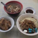【王子麵店】台東の地元で人気の麺料理店で食べた意麺と米糕