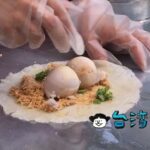 【雅米花生捲冰淇淋】パクチーとアイスクリームの意外な組み合わせにビックリ