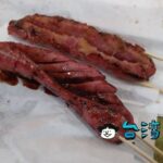 【紅花紅桂香腸】臨江街観光夜市(通化夜市)で食べた甘い香腸と辛い香腸
