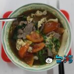 【合歡刀削麵館】行列必至! 南門市場の超人気刀削麺